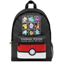 Mochila escolar infantil Pokémon Pikachu Eevee Pokeball Mochila escolar infantil Pokémon Pikachu Eevee Pokeball