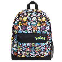 Mochila escolar infantil Pokémon Pikachu Eevee Pokeball