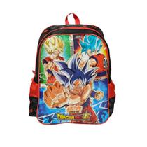 Mochila Escolar Infantil Reforçada Grande Dragon Ball Goku - CLIO