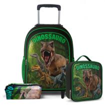 Mochila Escolar Infantil Rodinha Masculina Menino + Lancheira Térmica + Estojo Grande Mochila Escolar Infantil Rodinha Masculina Menino + Lancheira Térmica + Estojo Grande