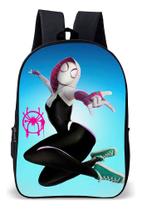 Mochila Escolar Infantil Simples Heroina Aranha Ghost Menina Lançamento