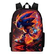 Mochila Escolar Infantil Sonic Velocidade E Aventura Juvenil Mochila Escolar Infantil Sonic Velocidade E Aventura Juvenil