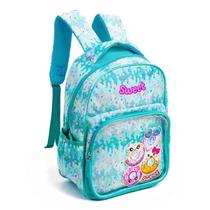 Mochila Escolar Infantil Sweet Donuts 716351 Verde - Kit