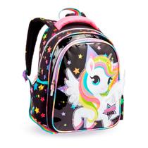 Mochila Escolar Infantil Unicórnio