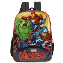 Mochila Escolar Infantil Vingadores Avenges Marvel - Luxcel