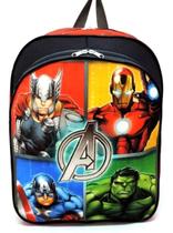 Mochila Escolar Infantil Vingadores F5 Costas Tam M