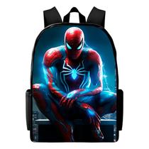 mochila escolar infantil volta as aulas homem aranha varias estampas