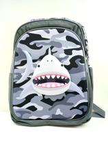 Mochila Escolar Infantil Yins 3D Tubarão Menino - Ref YS42236
