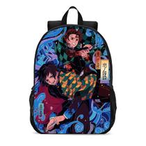 Mochila Escolar Infanto Juvenil Anime Demon Slayer Tomioka E Tanjiro Novidades 0371