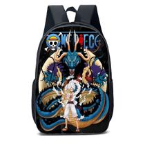 Mochila Escolar Infanto Juvenil Anime Luffy One Piece Novidades 0479