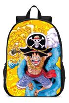 Mochila Escolar Infanto Juvenil Anime Mangá One Piece Luffy Novidade Geek Skin 144