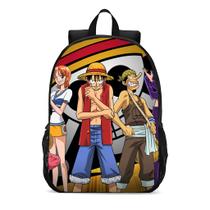 Mochila Escolar Infanto Juvenil Anime One Piece Novidades 0357