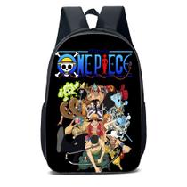 Mochila Escolar Infanto Juvenil Anime One Piece Novidades 0481 - Geek Skin