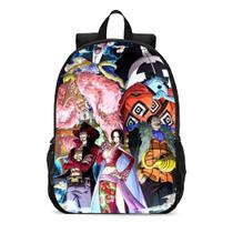 Mochila Escolar Infanto Juvenil Anime One Piece Piratas Novidades 0416