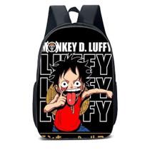 Mochila Escolar Infanto Juvenil Anime One Piece Piratas Novidades 0469