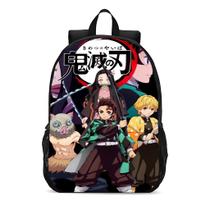 Mochila Escolar Infanto Juvenil Demon Slayer Anime Novidades 0385