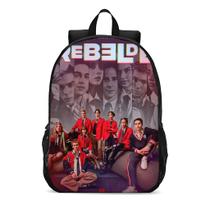 Mochila Escolar Infanto Juvenil Serie Rebelde Novidades 0362 Mochila Escolar Infanto Juvenil Serie Rebelde Novidades 0362