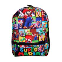 Mochila Escolar Juvenil de Costas Mario Bros