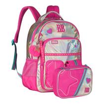 Mochila Escolar Juvenil De Costas Rebecca Bonbon Estojo Box 100 Lápis Mochila Escolar Juvenil De Costas Rebecca Bonbon Estojo Box 100 Lápis