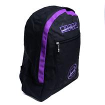 Mochila Escolar Juvenil Emborrachada Risca 9078