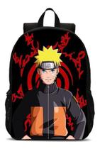 Mochila Escolar Juvenil Estilo Desenho Oriental Masculino e Feminino Estampa Criativa Moderna