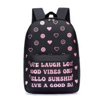 Mochila Escolar Juvenil Feminina Resistente