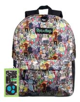 Mochila Escolar Juvenil G DMW 37523 Rick and Morty C/ Fone