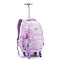 Mochila Escolar Juvenil Metalizada 360