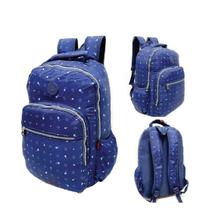 Mochila Escolar Juvenil Naylon Tactel Notebook 15 Polegadas