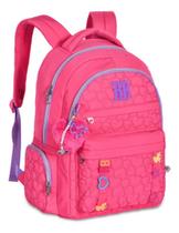 Mochila Escolar Juvenil Rebecca Bonbon rosa original