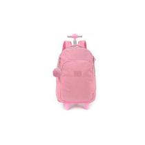 Mochila Escolar Juvenil Rodinha Rosa Up4you Mochila Escolar Juvenil Rodinha Rosa Up4you