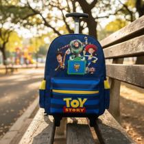 Mochila Escolar Juvenil Toy Story Aula Rodinhas Filme 5 Mochila Escolar Juvenil Toy Story Aula Rodinhas Filme 5