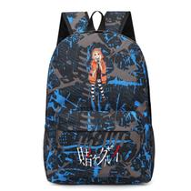 Mochila escolar Kakegurui Yomozuki Runa Cartoon Kids Nylon Mochila escolar Kakegurui Yomozuki Runa Cartoon Kids Nylon