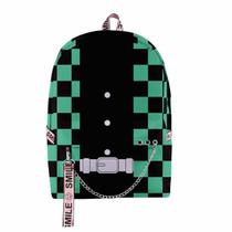 Mochila escolar Kamados Tanjirous Cartoon Kids Oxford Cloth Mochila escolar Kamados Tanjirous Cartoon Kids Oxford Cloth