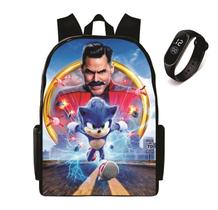 Mochila Escolar lançamento Juvenil Mais Relogio Digital Led Volta As Aulas Mochila Escolar lançamento Juvenil Mais Relogio Digital Led Volta As Aulas