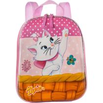 Mochila Escolar lancheira Disney Marie Maxtoy