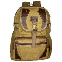 Mochila Escolar Lona Masculina Feminina Notebook Média 30L