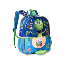 Mochila Escolar Looloo Kids Com 2 Divisórias e Capuz Clio LL24110D