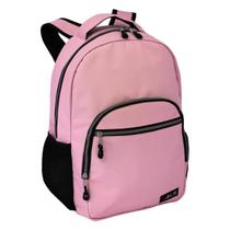 Mochila Escolar Ls Bolsas 6 Divisões Rosa Bebê