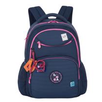 Mochila Escolar Luluca Azul Clio Style 44cm Chaveiro 2026