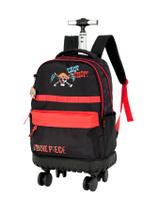 Mochila Escolar Luxo 2em1 Rodas Costas One Piece