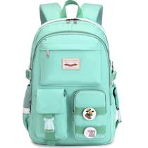 Mochila escolar Makukke para meninas adolescentes, laptop de 15,6 polegadas, verde