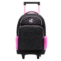 Mochila Escolar Mala Emilly Vick com Rodas 17 15610 - Xeryus