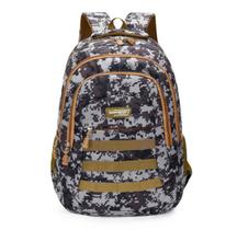 Mochila Escolar Masculina Camuflada Trabalho Reforçada Militar Tática