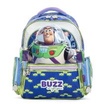 Mochila Escolar Masculina Disney Buzz Lightear Azul