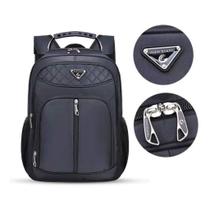 Mochila Escolar Masculina Feminina Executiva Porta Notebook Clique e Compre