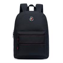 Mochila Escolar Masculina Ferrazzi Resistente Universitária Espaçosa para Trabalho e Viagem