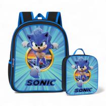Mochila Escolar Masculina Infantil Menino+Lancheira Térmica Mochila Escolar Masculina Infantil Menino+Lancheira Térmica