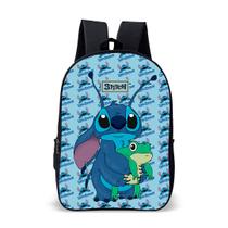 Mochila Escolar Masculino Feminino Stitch Volta às Aulas