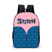 Mochila Escolar Masculino Feminino Stitch Volta às Aulas